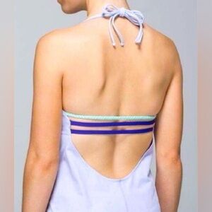 Lululemon Athletica Wandering Yogi Lavender Halter Tank